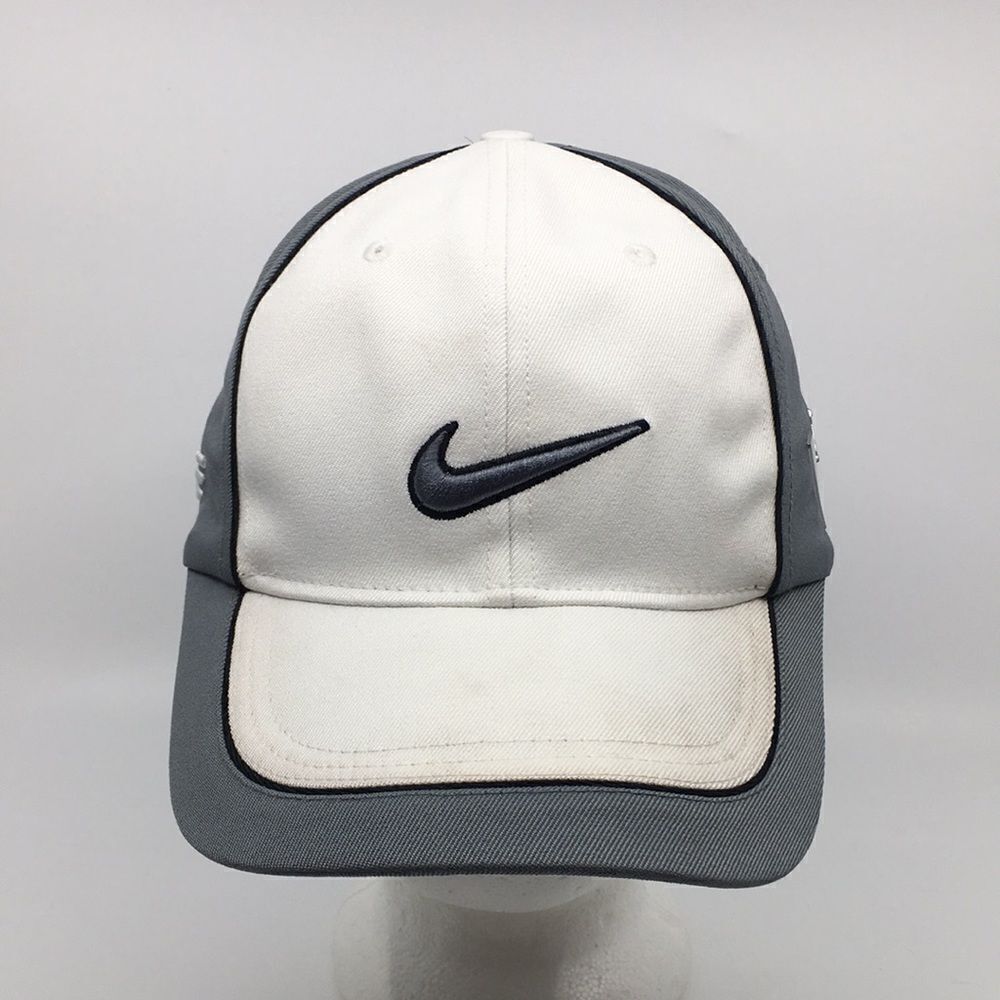 Nike Golf Flex-Fit (M/L) Curved Bill Athletic Sport Nike One Vr Hat NWT *flaws*